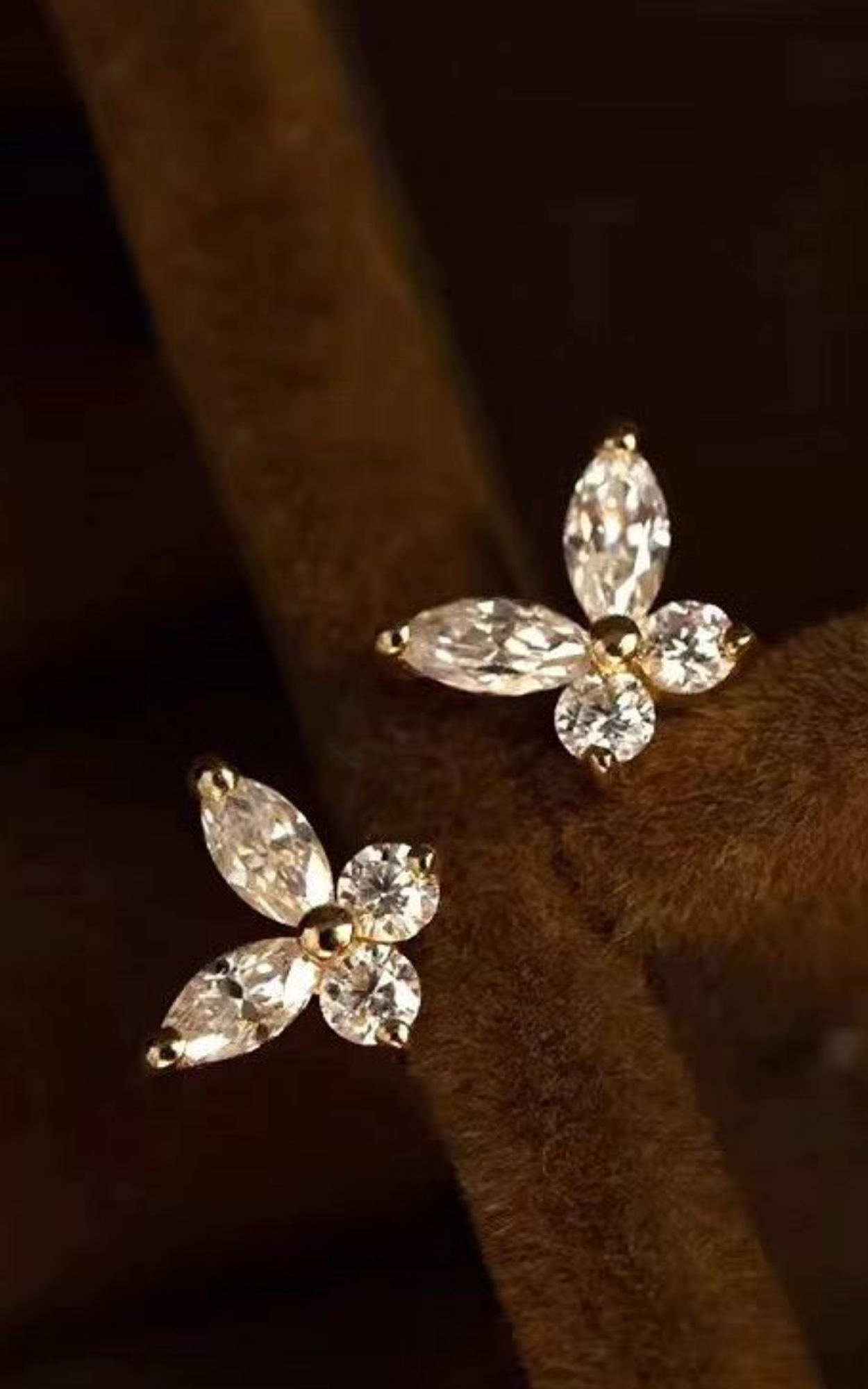 Butterfly Stud Earrings