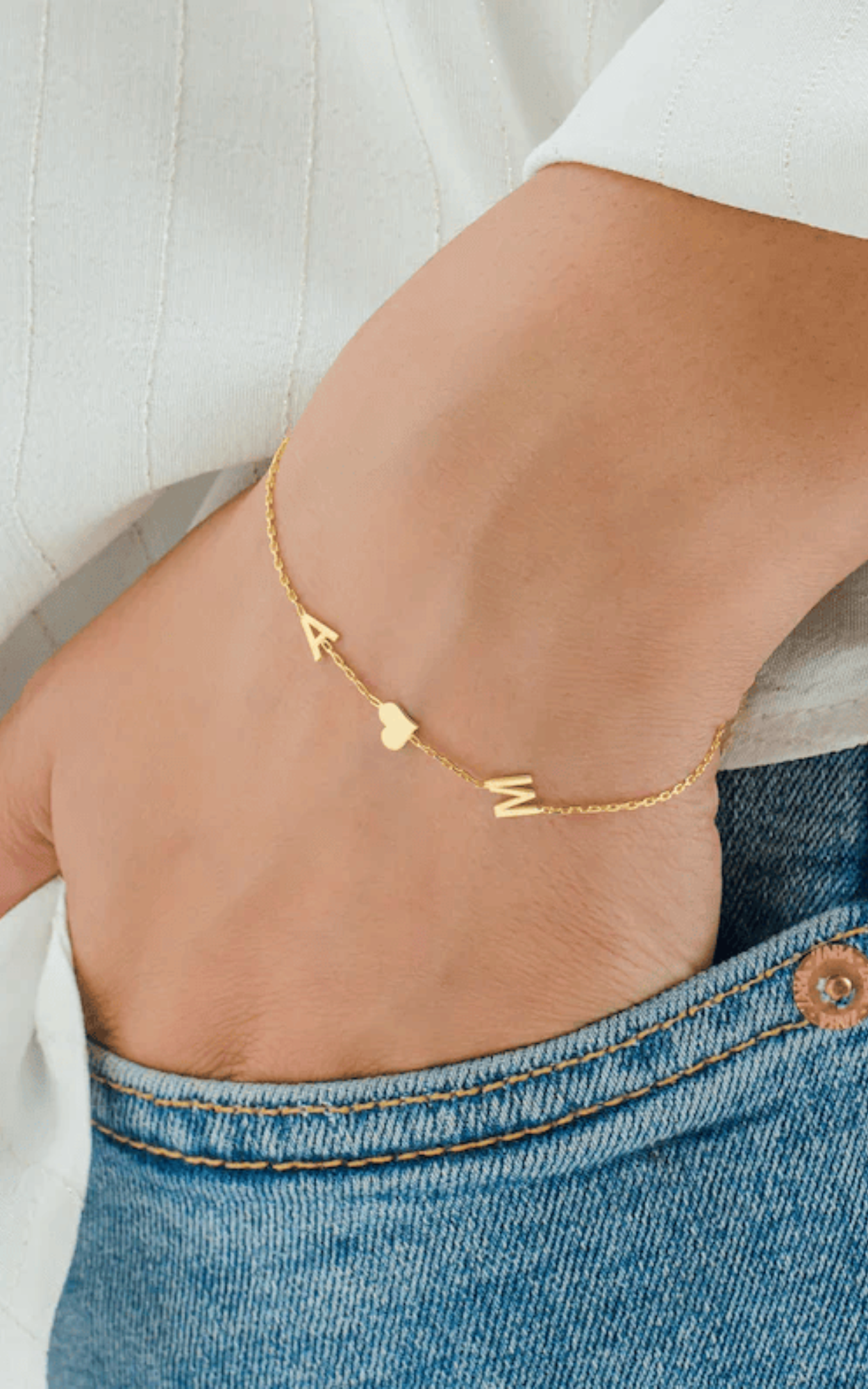 Initial Bracelet