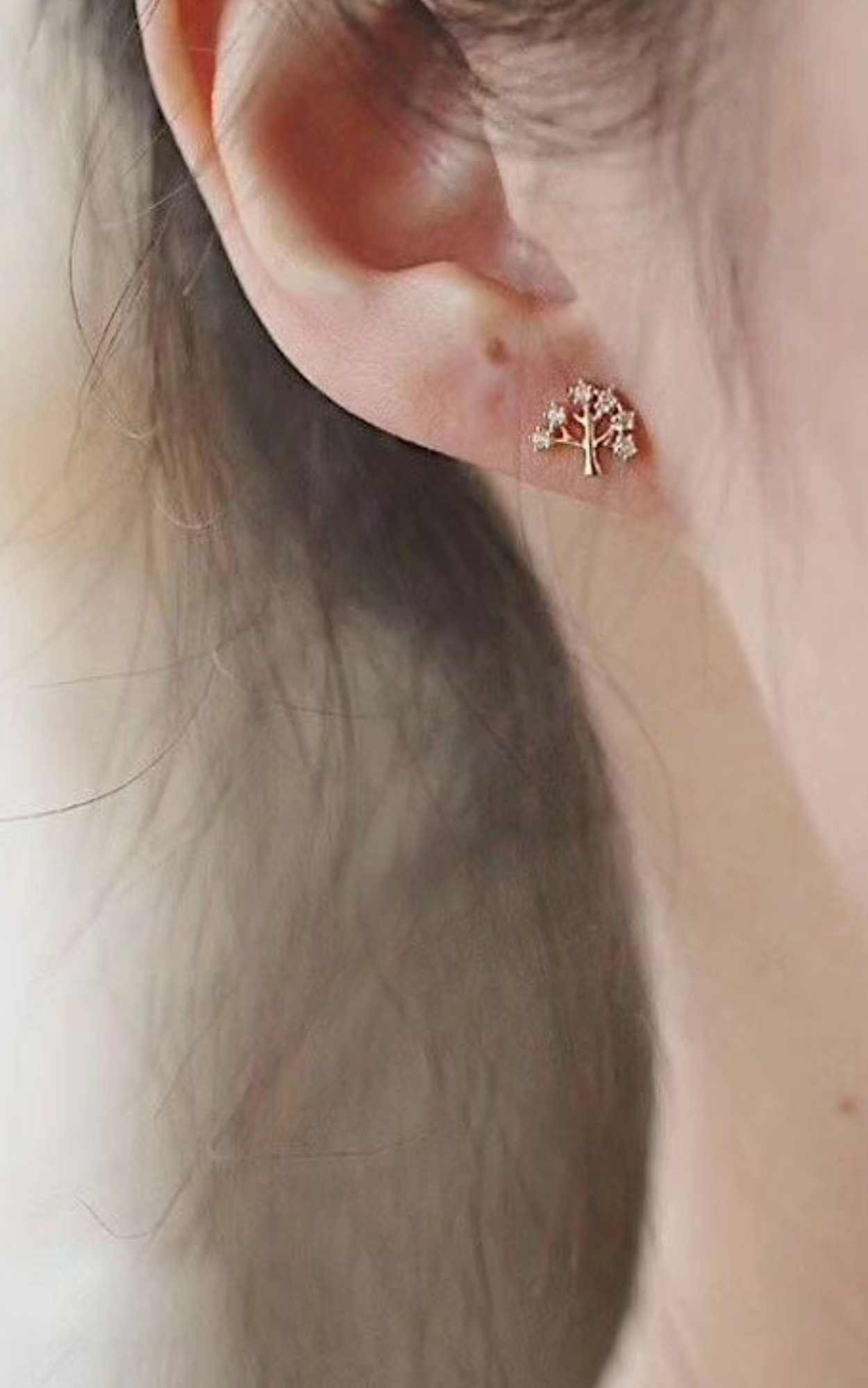 Dainty Tree Earrings