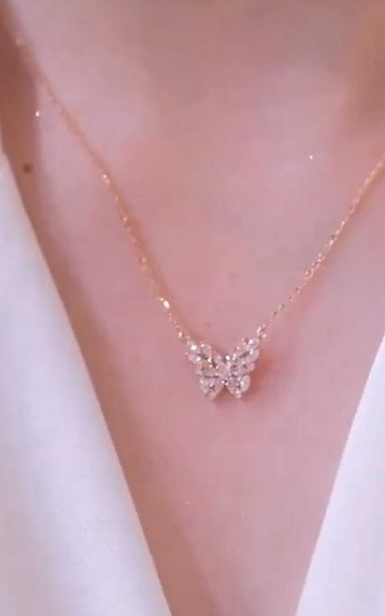 Marquise Butterfly Necklace