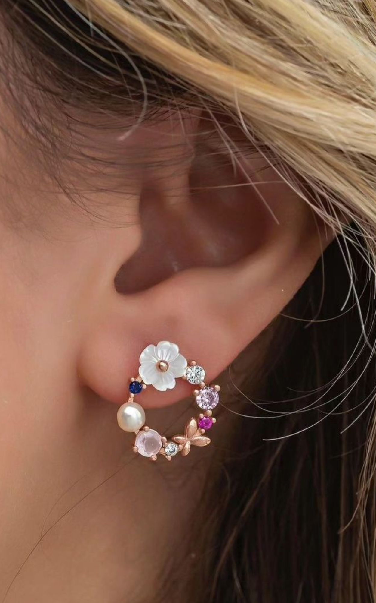 Dreamy Flower Blossom Earrings