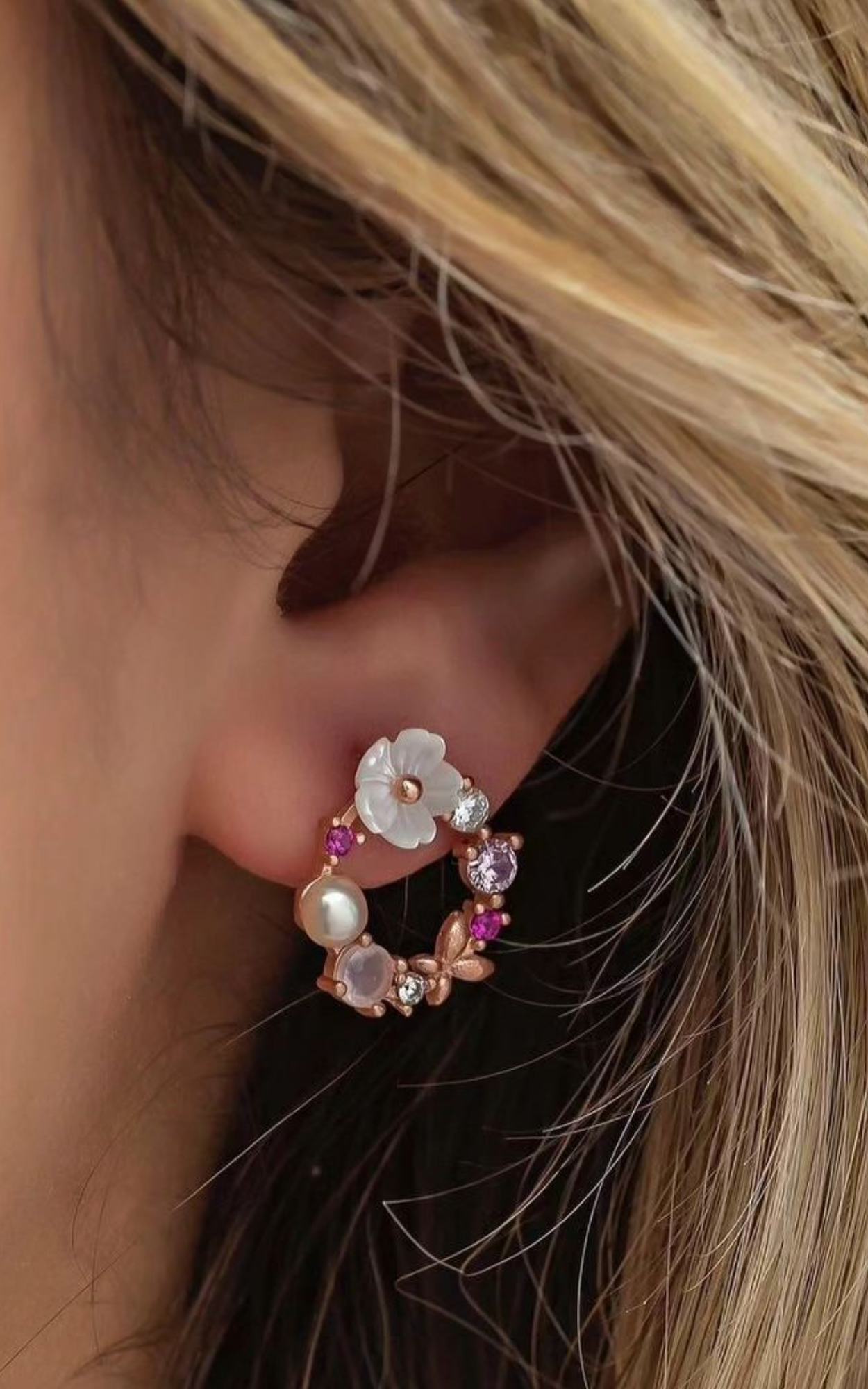 Dreamy Flower Blossom Earrings