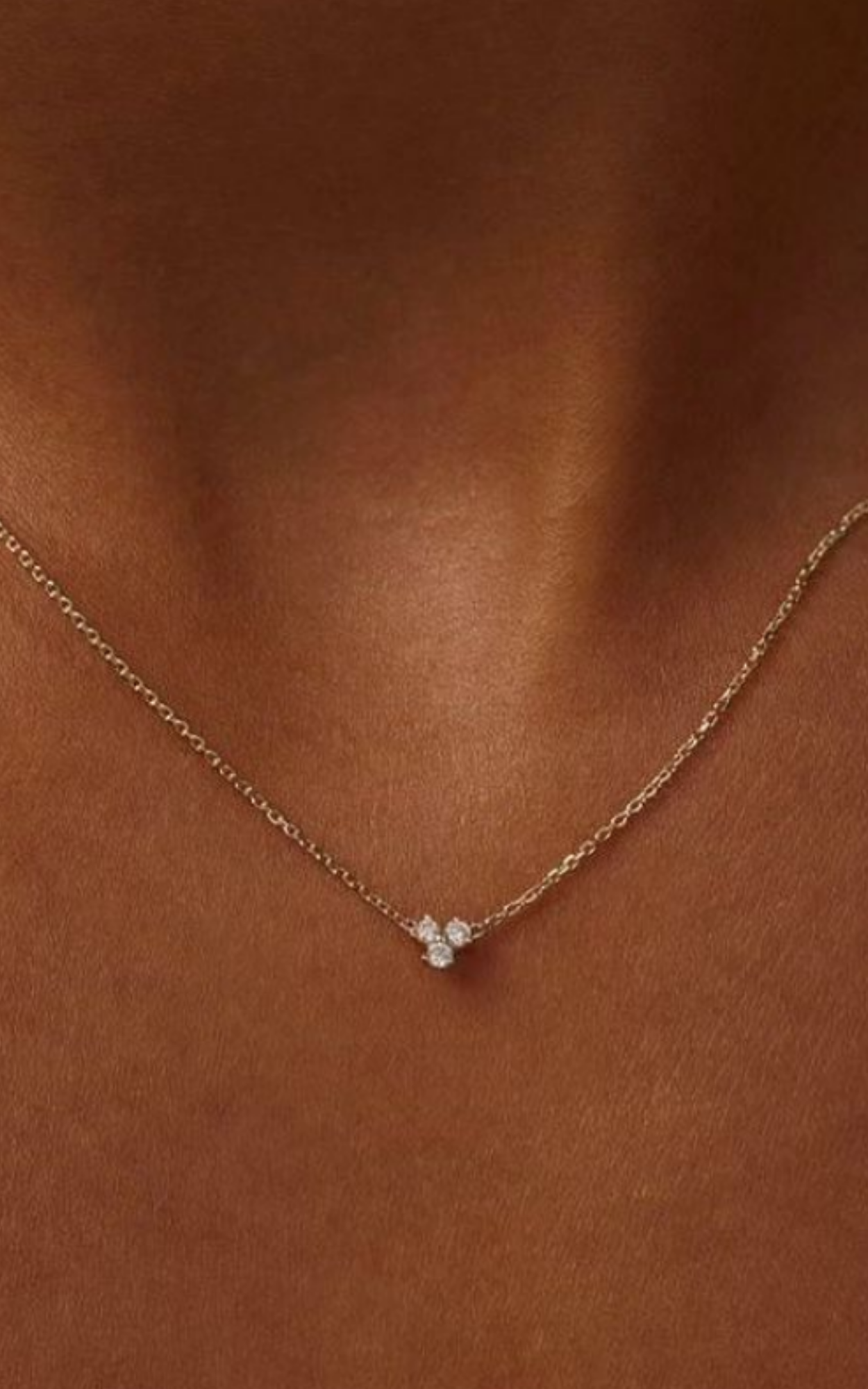 3 Diamond Necklace