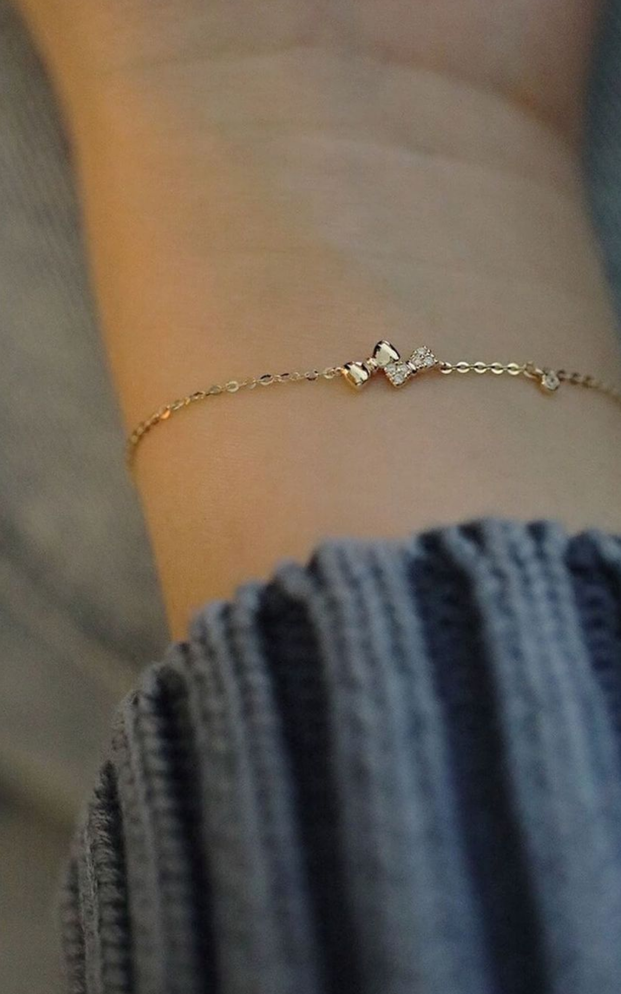 Dual Bow Bracelet