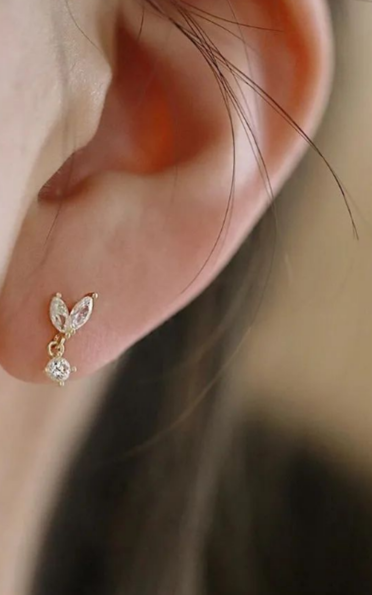 Dainty Marquise Earrings