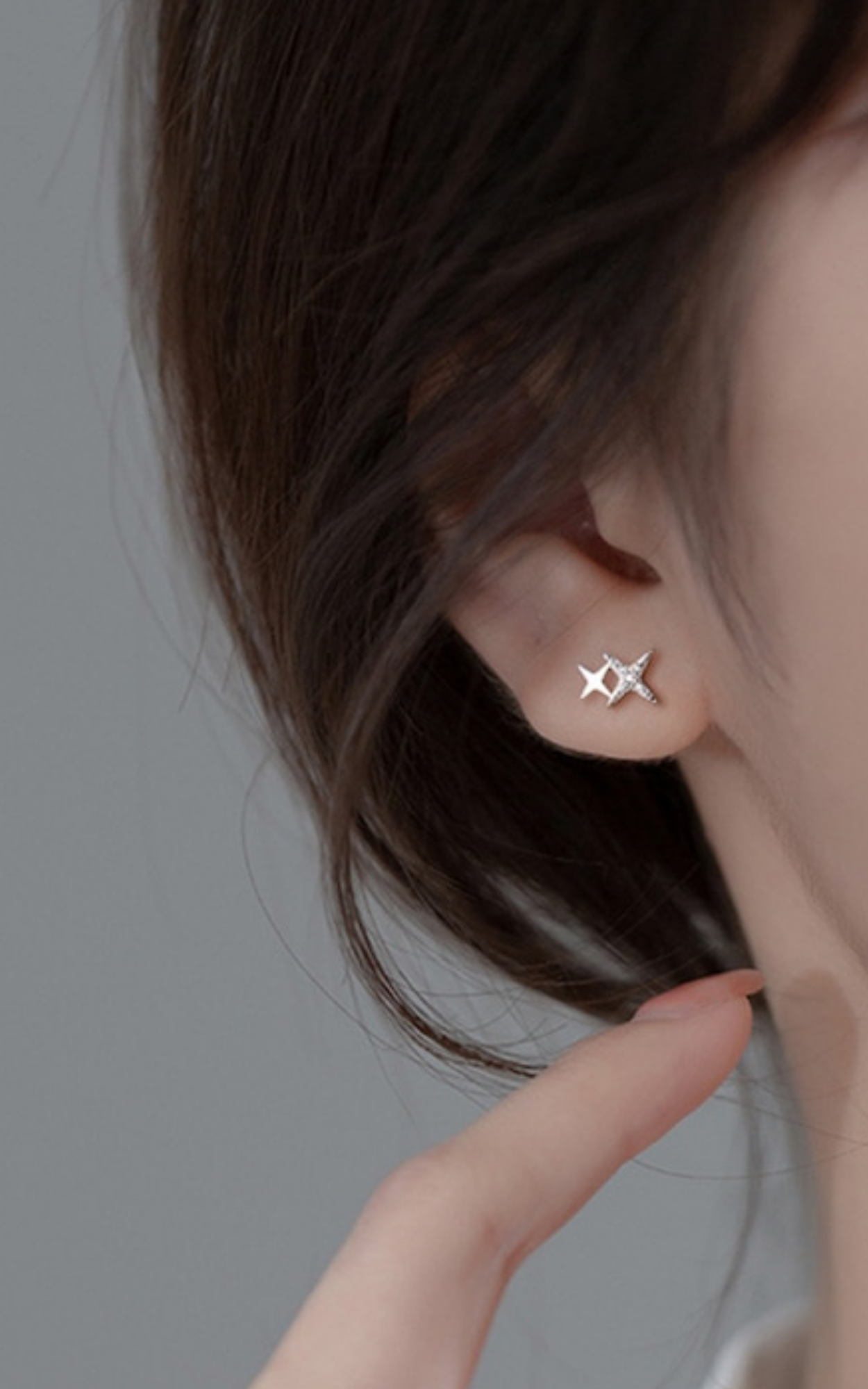 Blinking Star studs