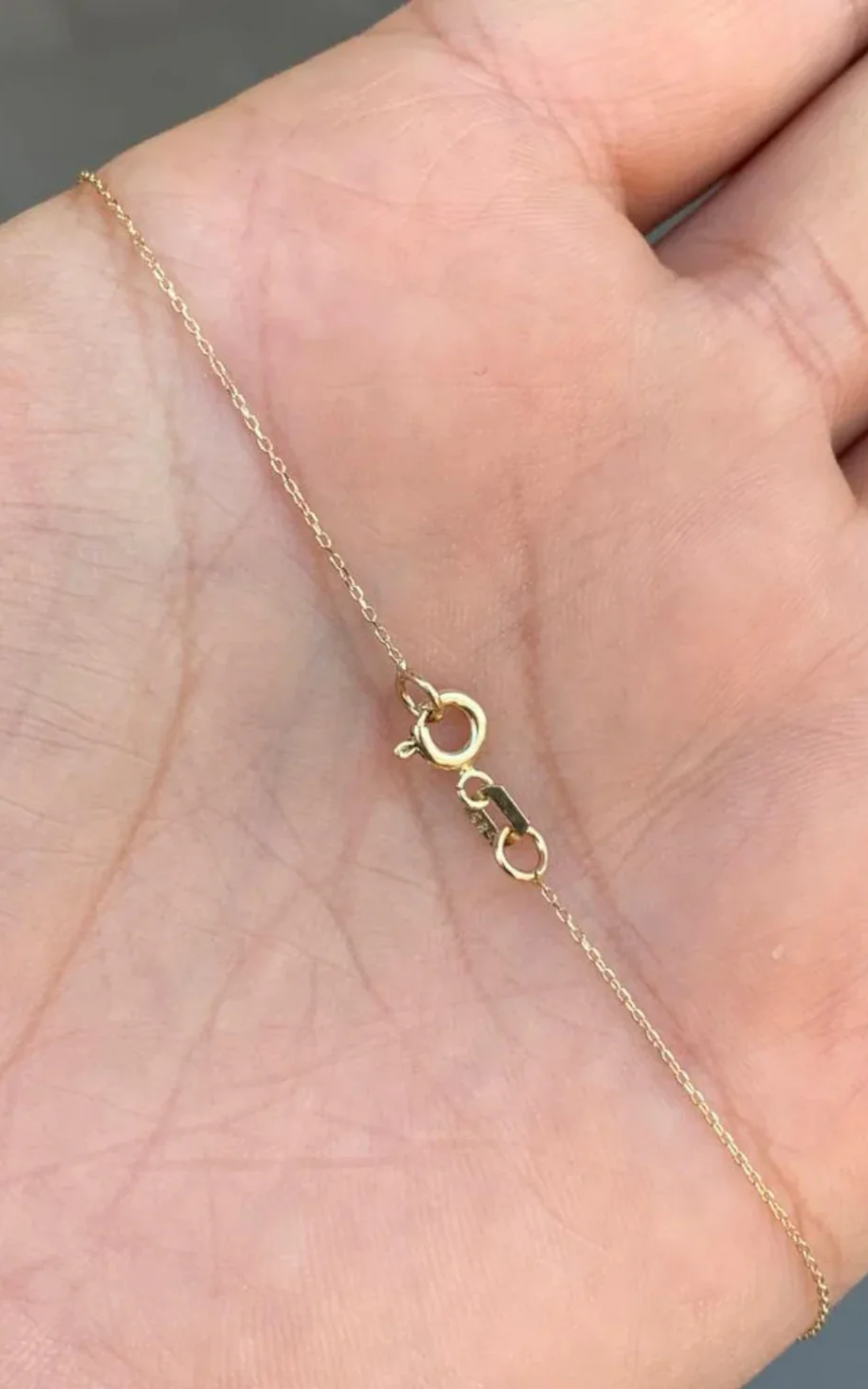 Mini Solid Heart Necklace