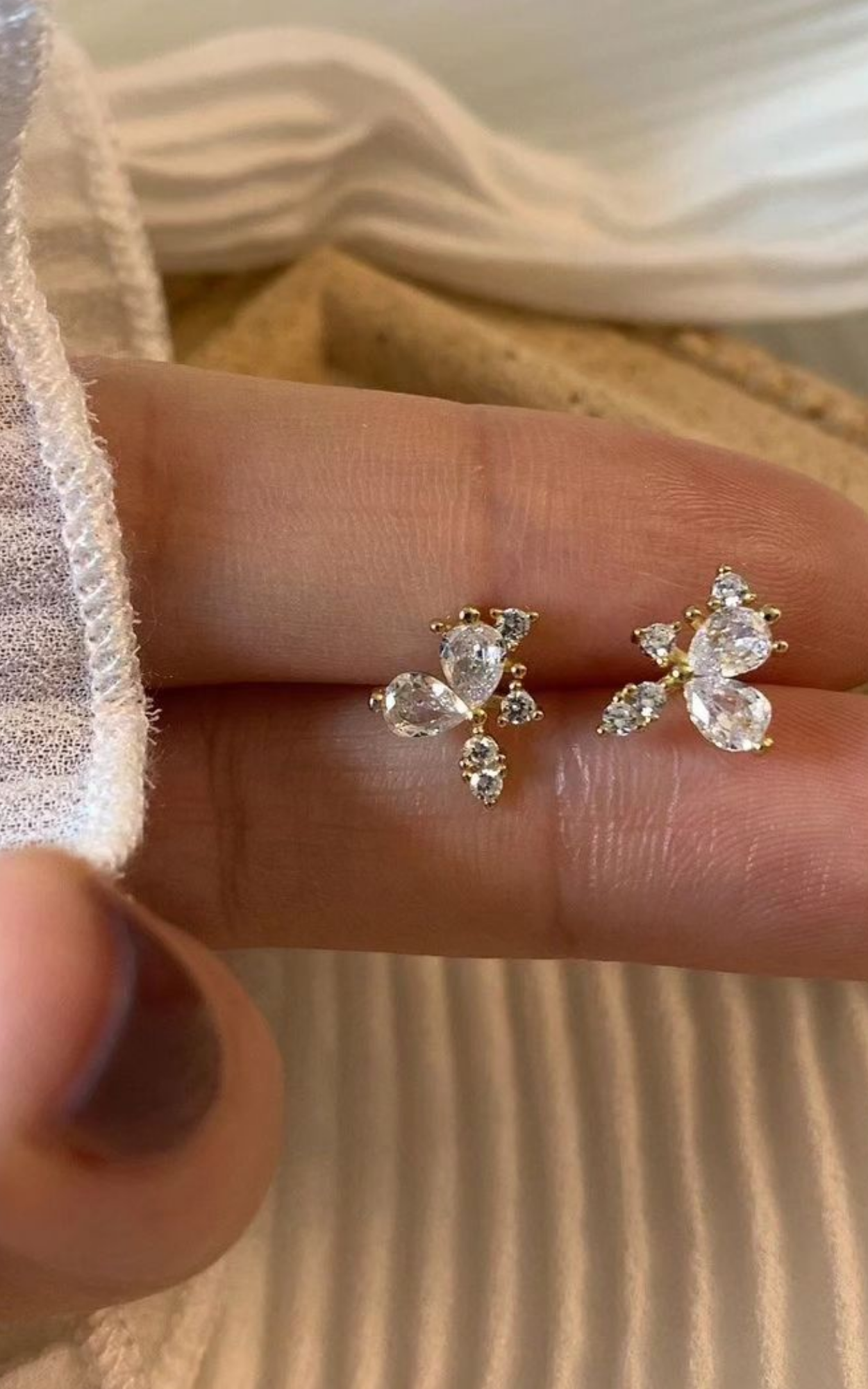 Pear Earrings