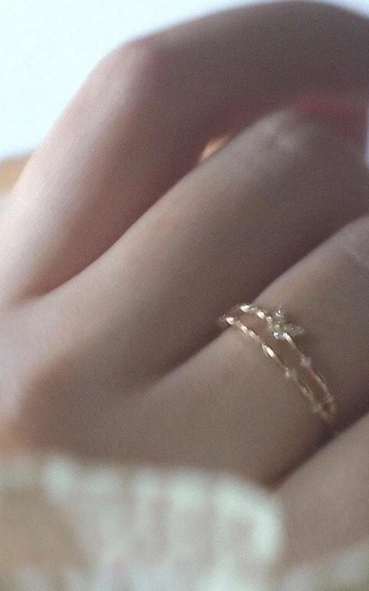 Dainty Dual Eternity Butterfly Ring