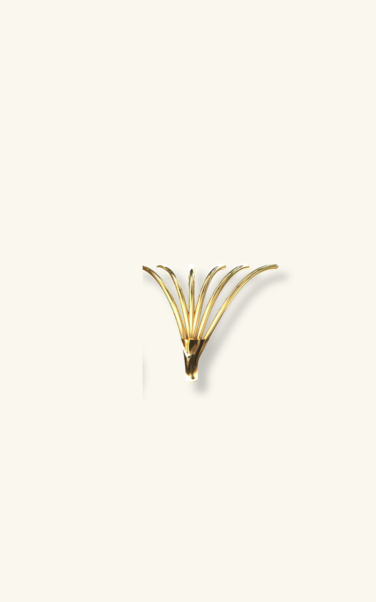 Abstract Interlock Ring