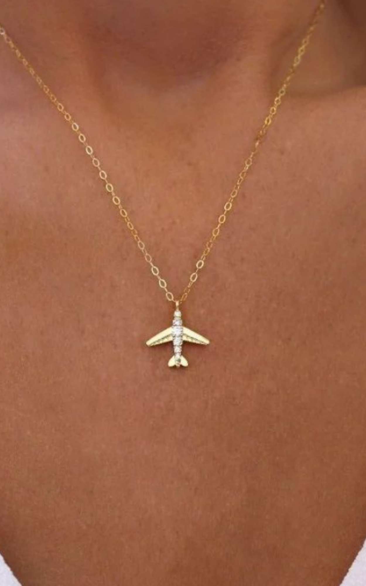 Airplane Necklace