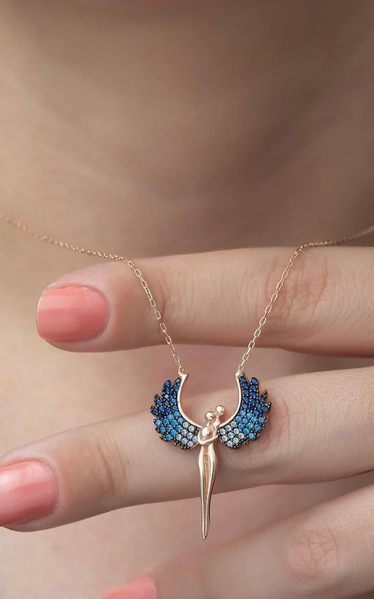 Angelic Wings Necklace