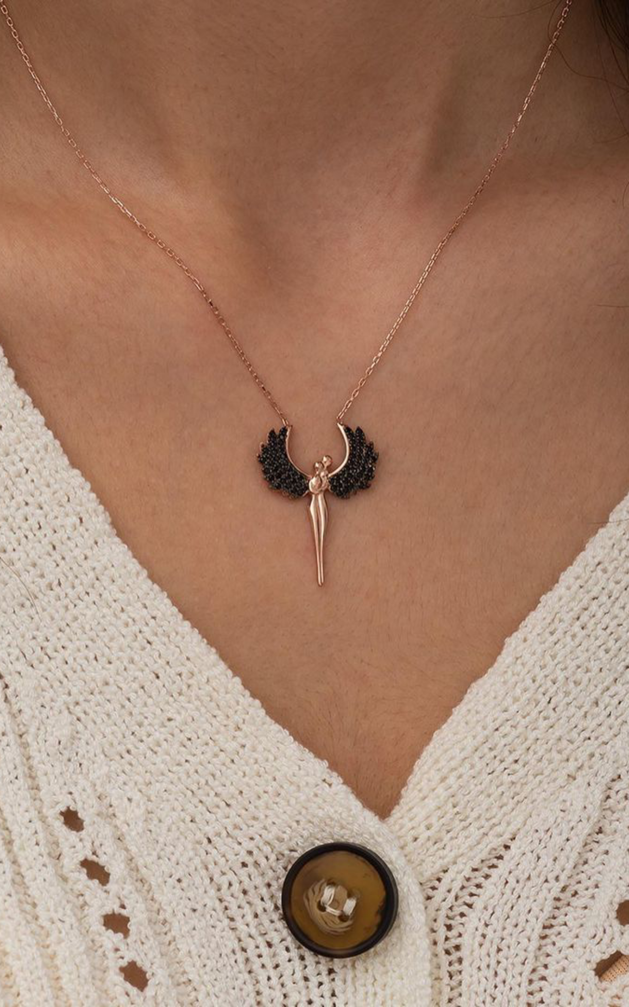 Angelic Wings Necklace