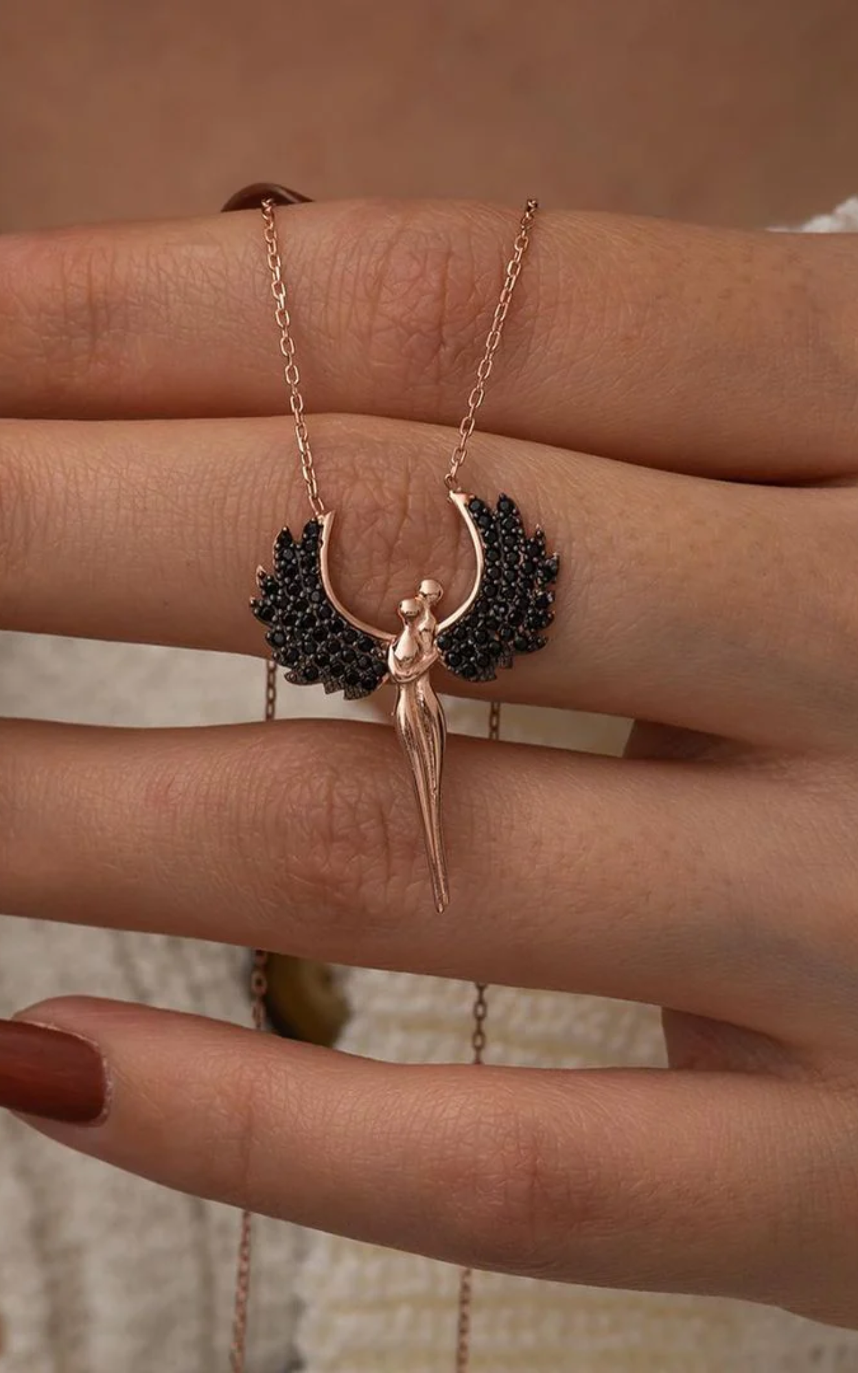 Angelic Wings Necklace