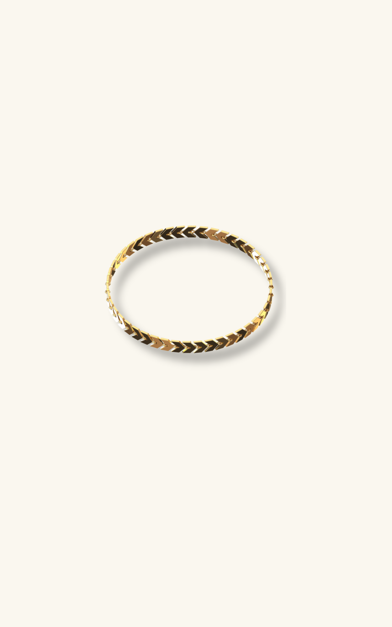Golden Vibe Anklet