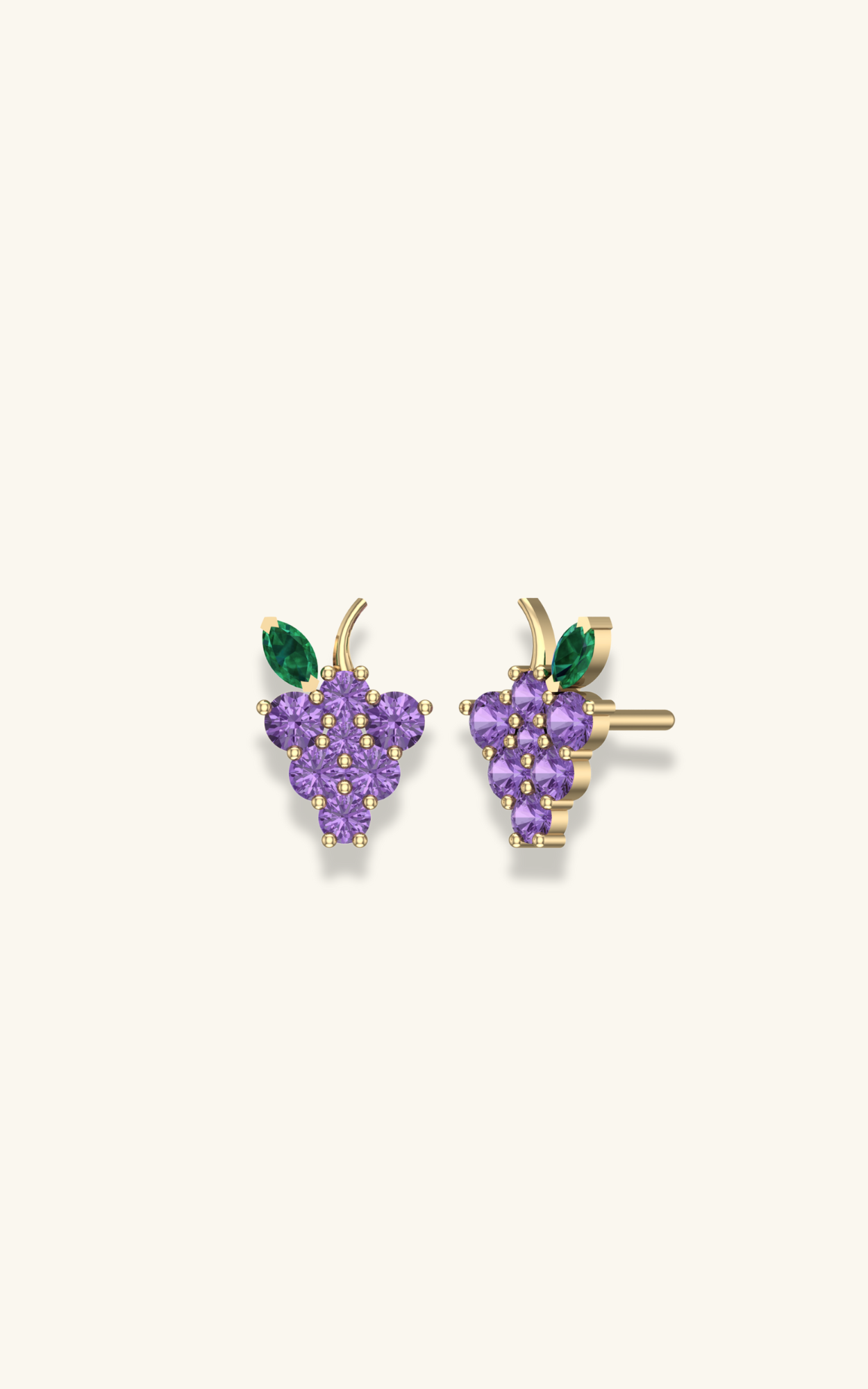 Grape Earrings