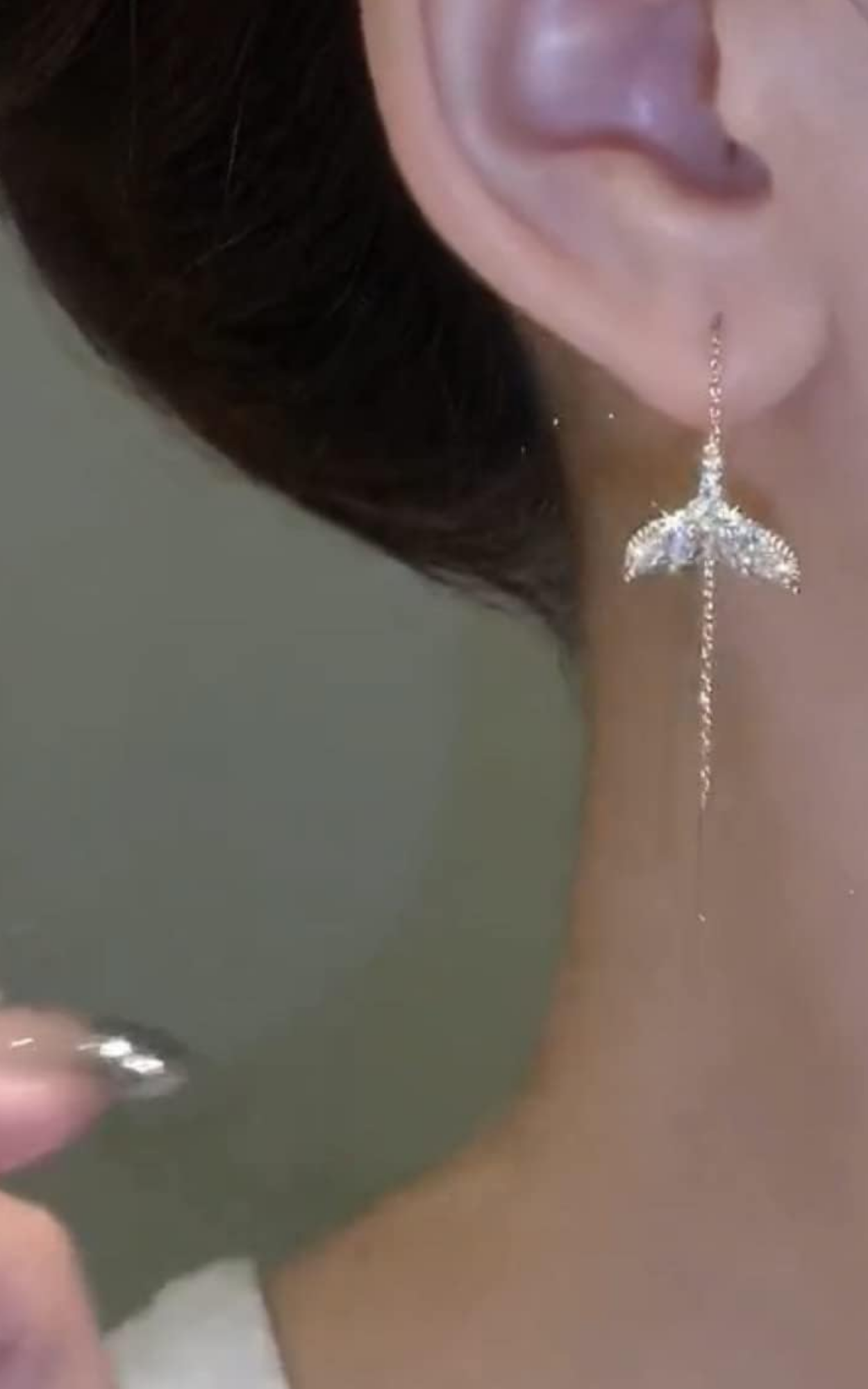 Marquise fish tail Earrings