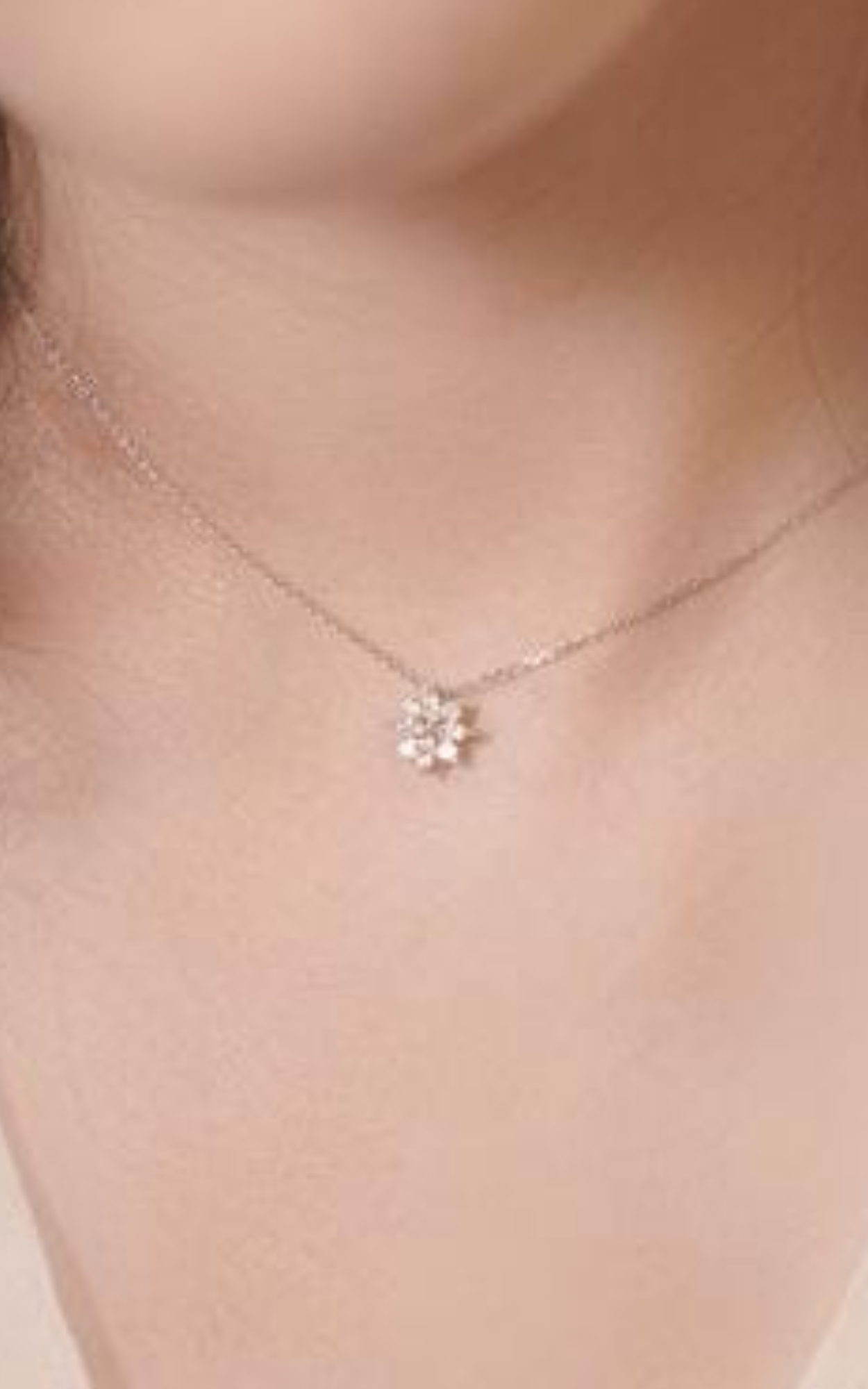 Marquise Flower Necklace