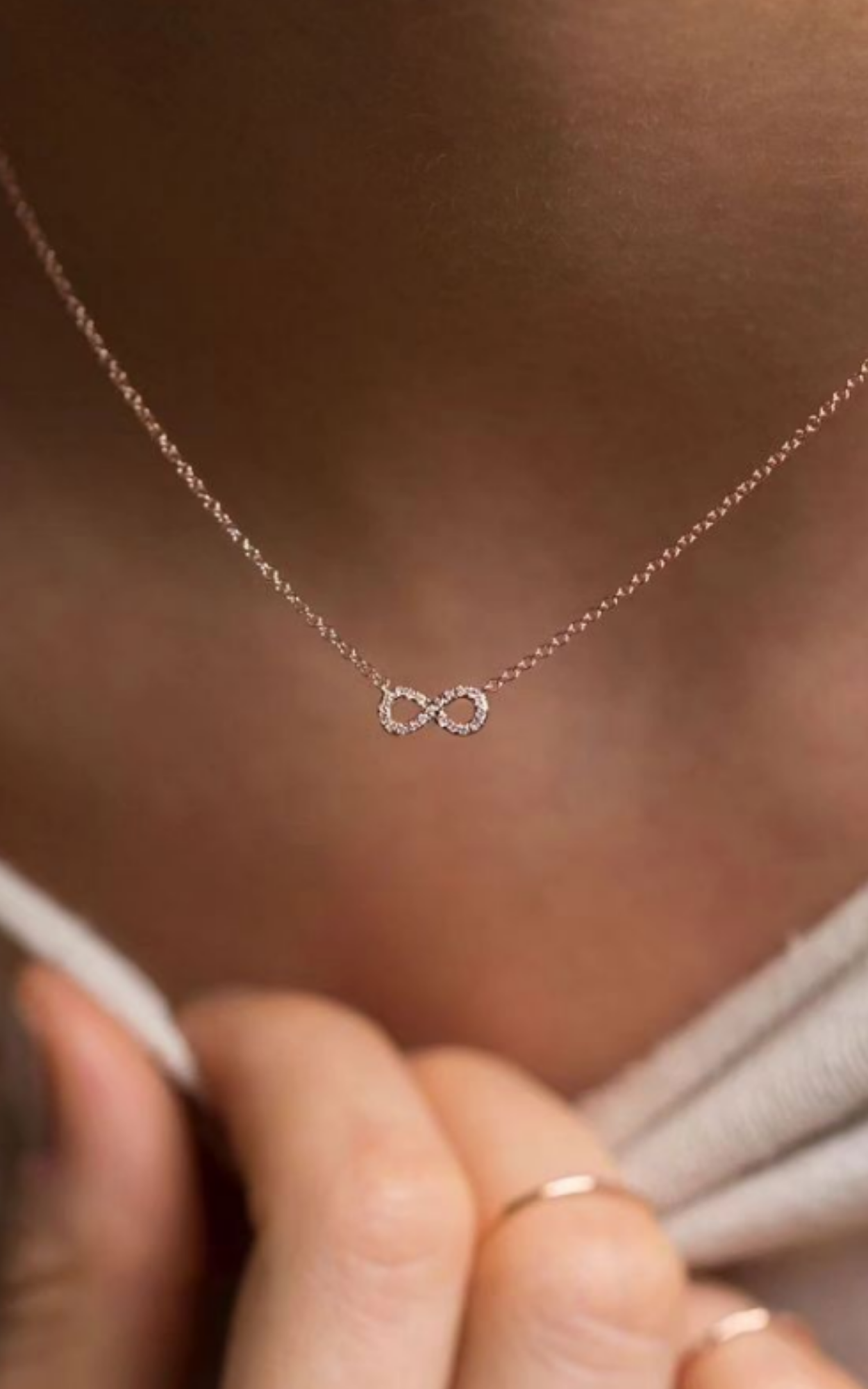 Mini Infinity Necklace