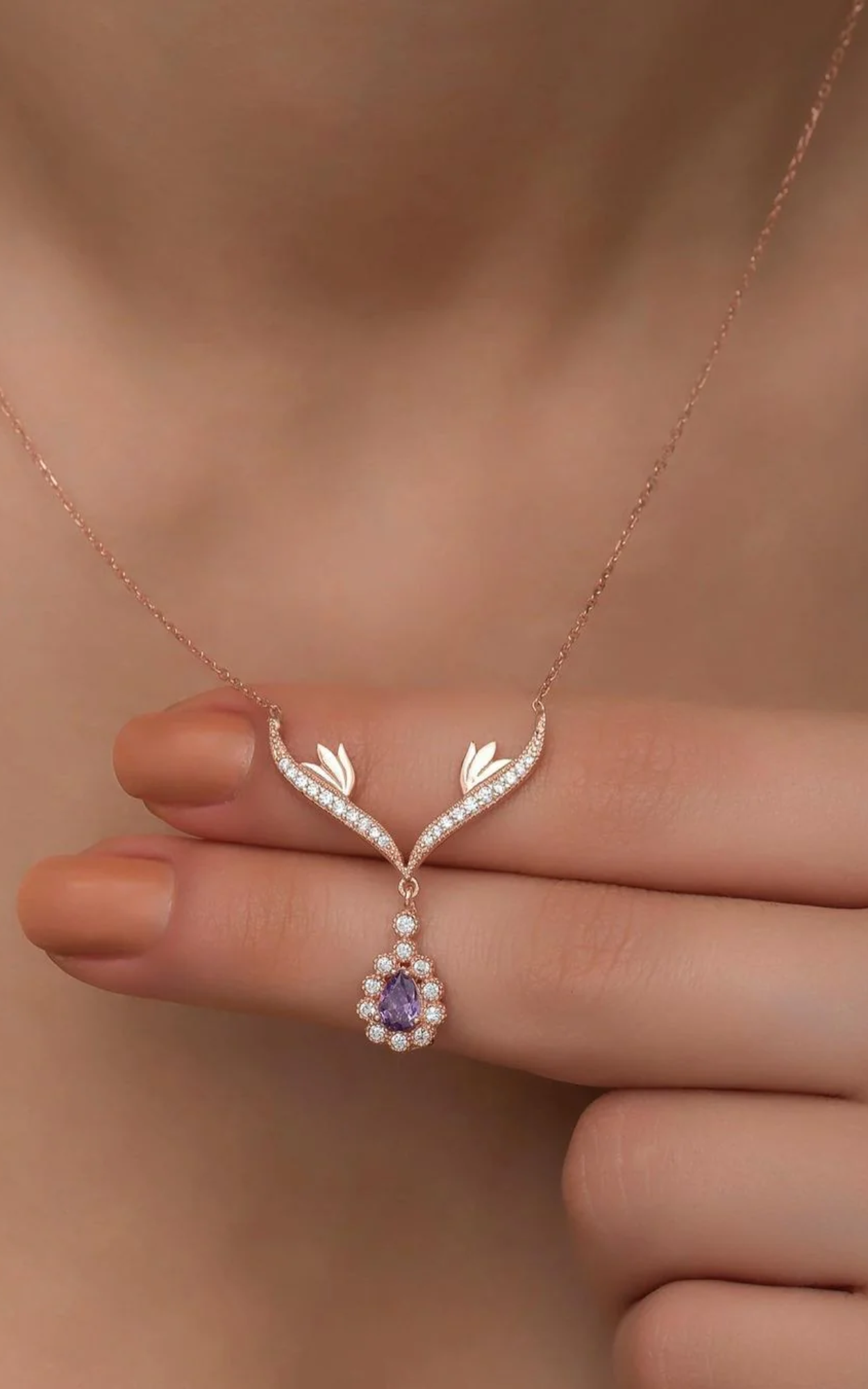 Pear Drop Necklace