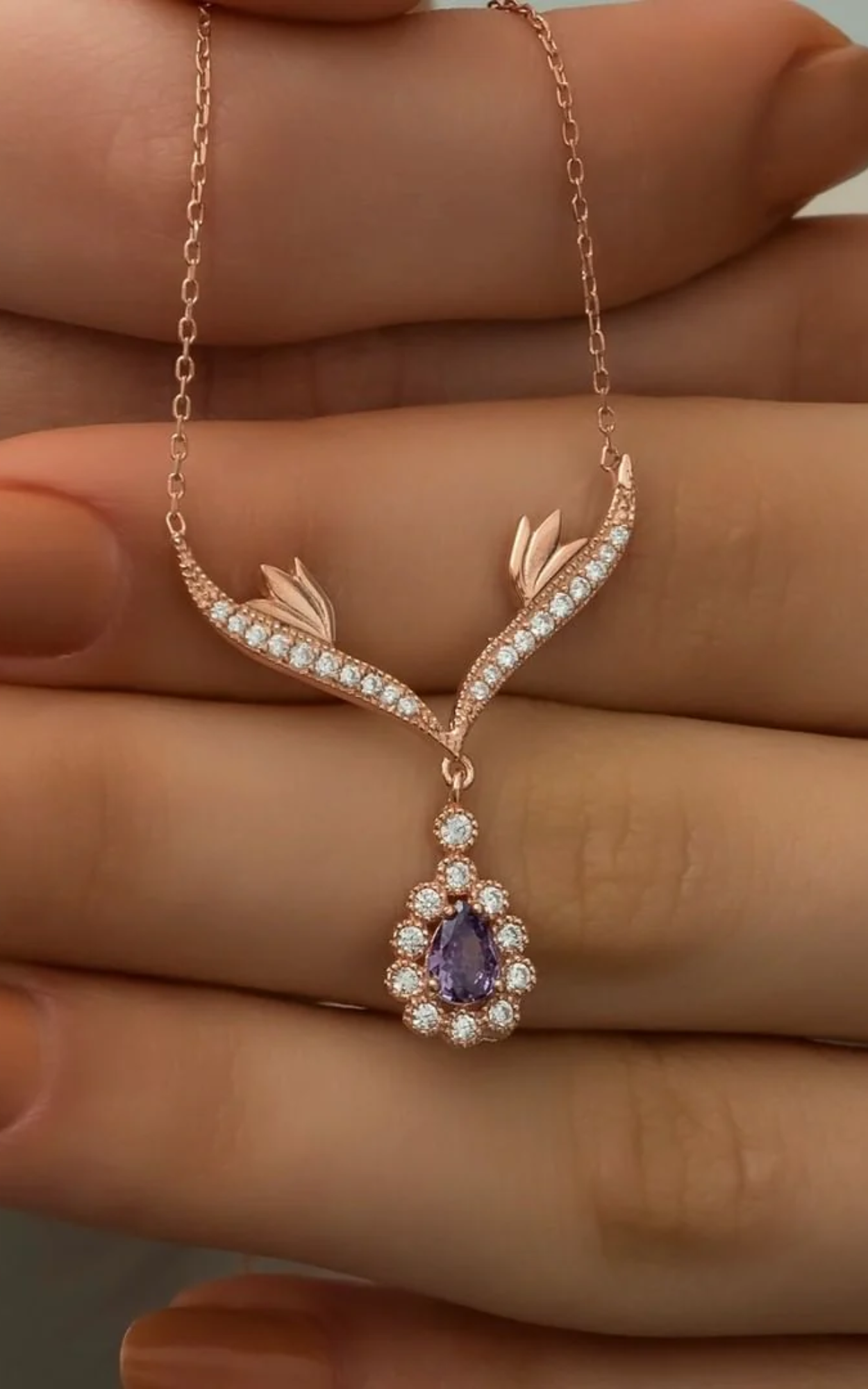 Pear Drop Necklace
