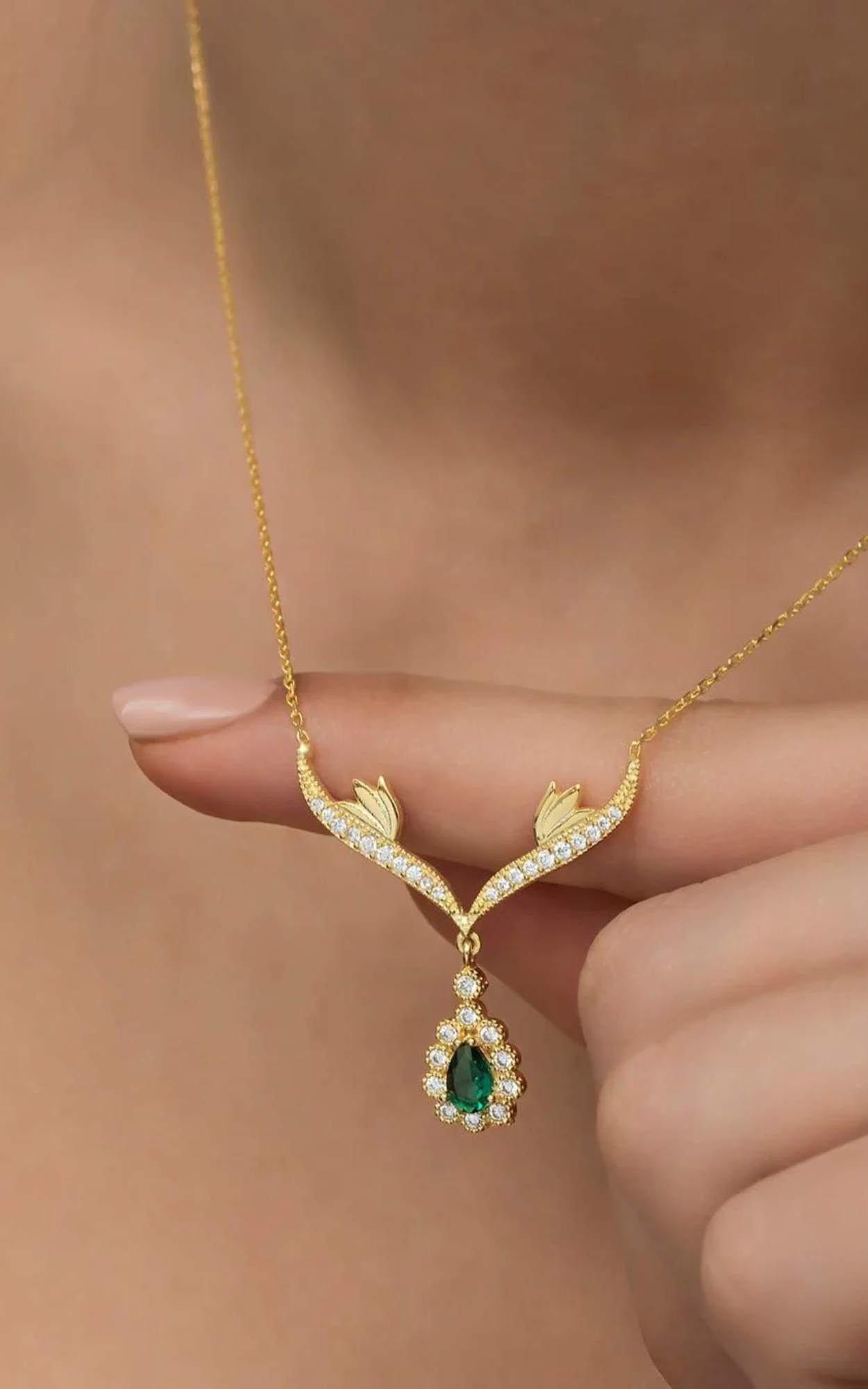 Pear Drop Necklace