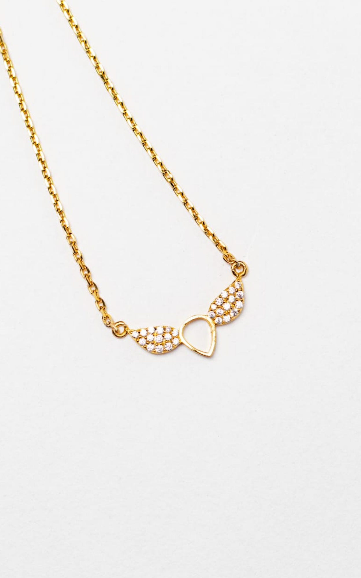 Pear Wings Necklace
