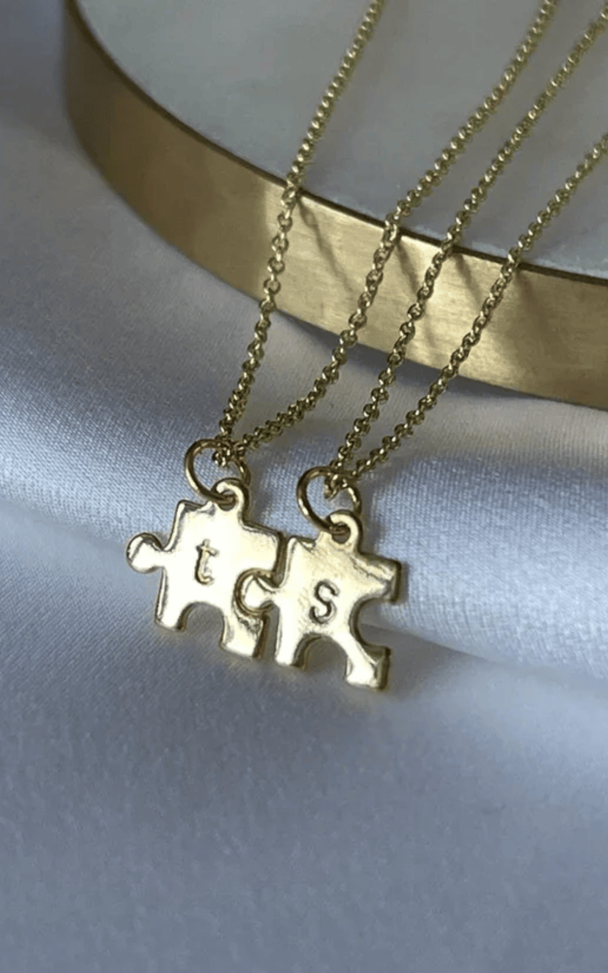 Single Puzzle Necklace