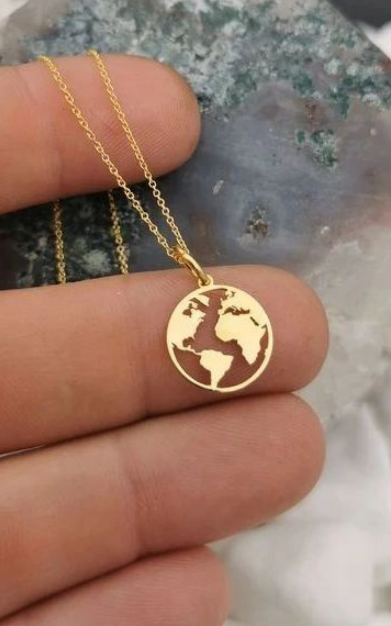 Solid World Map