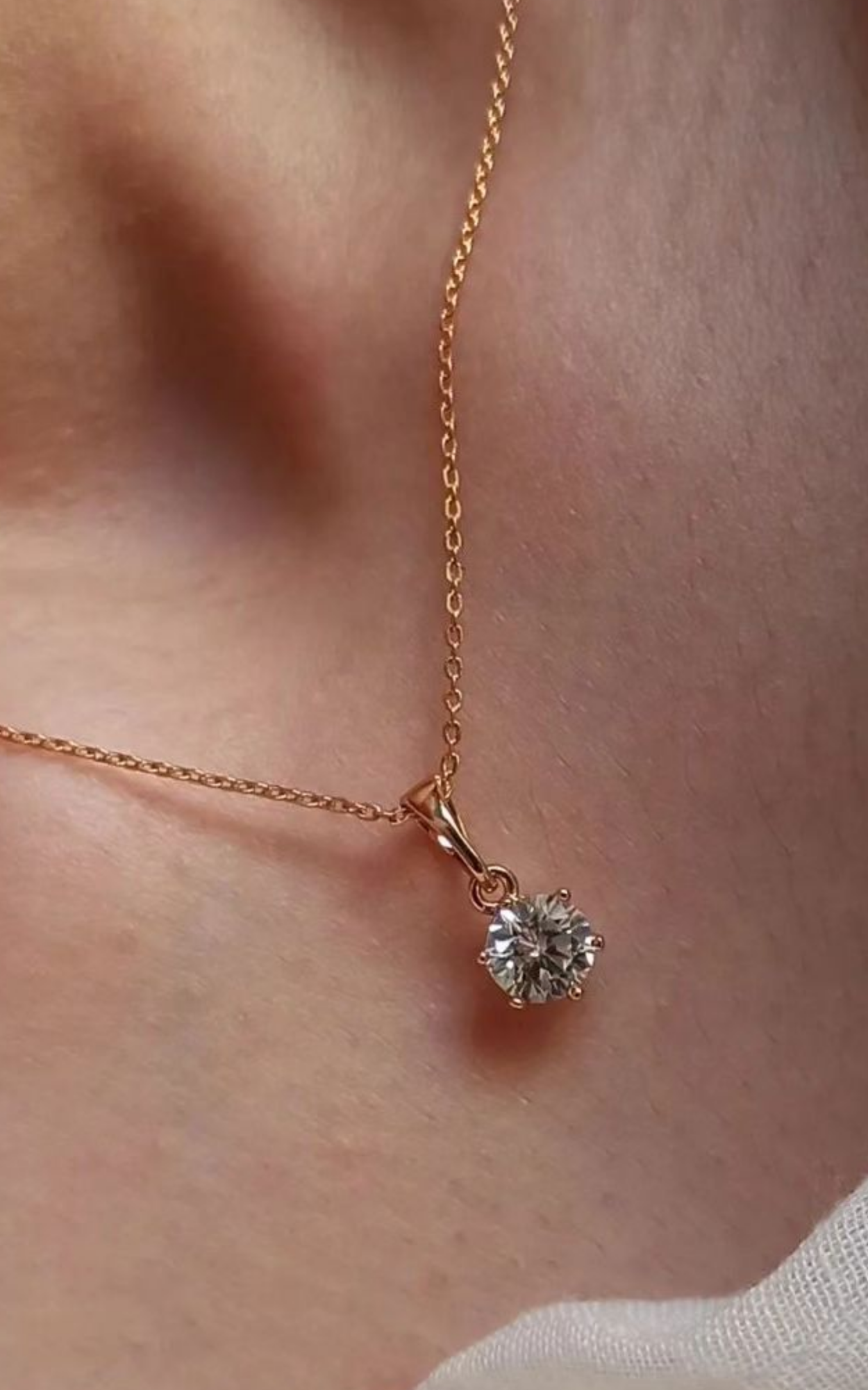 Solitaire Necklace