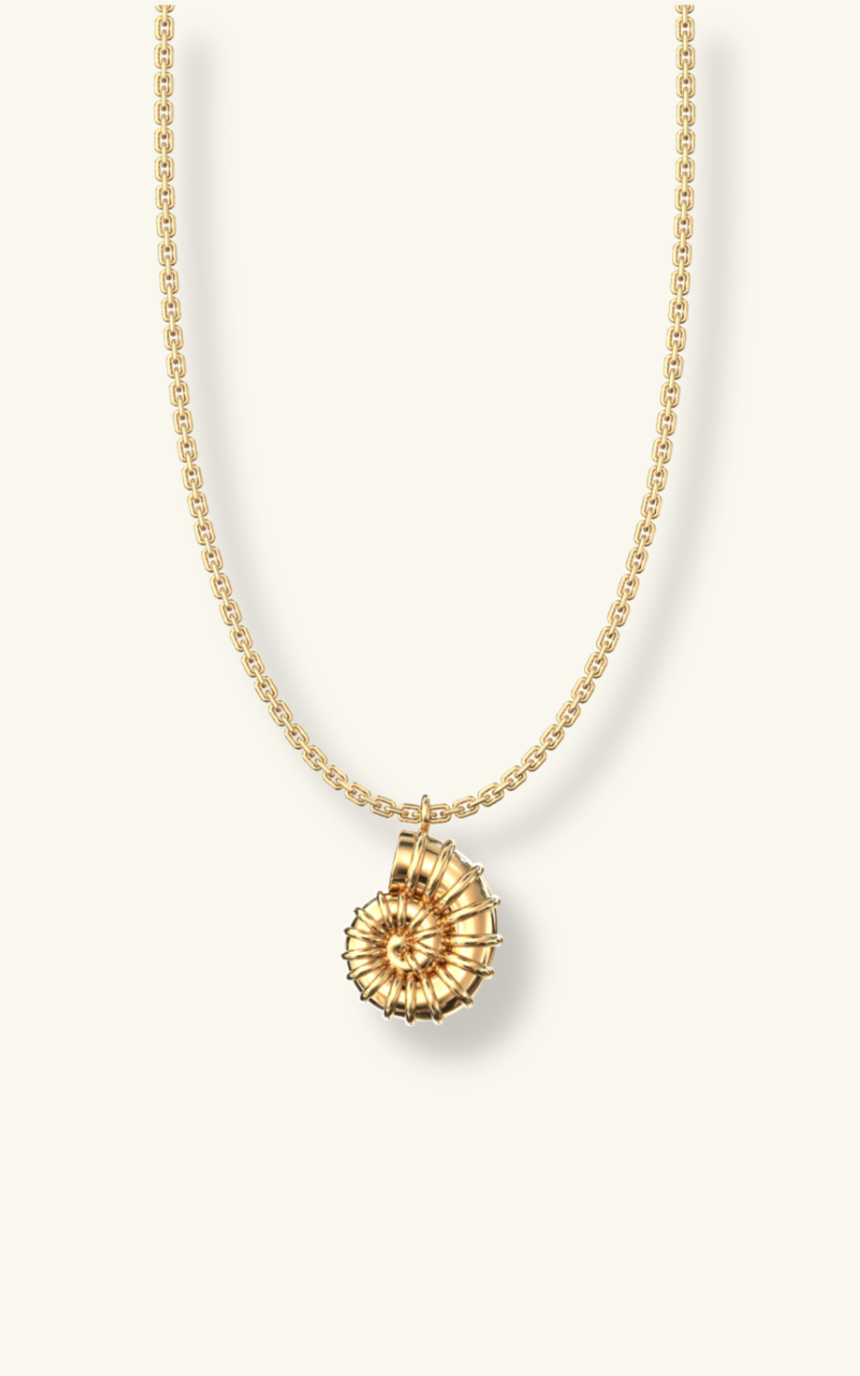 Spiral shell Pendant