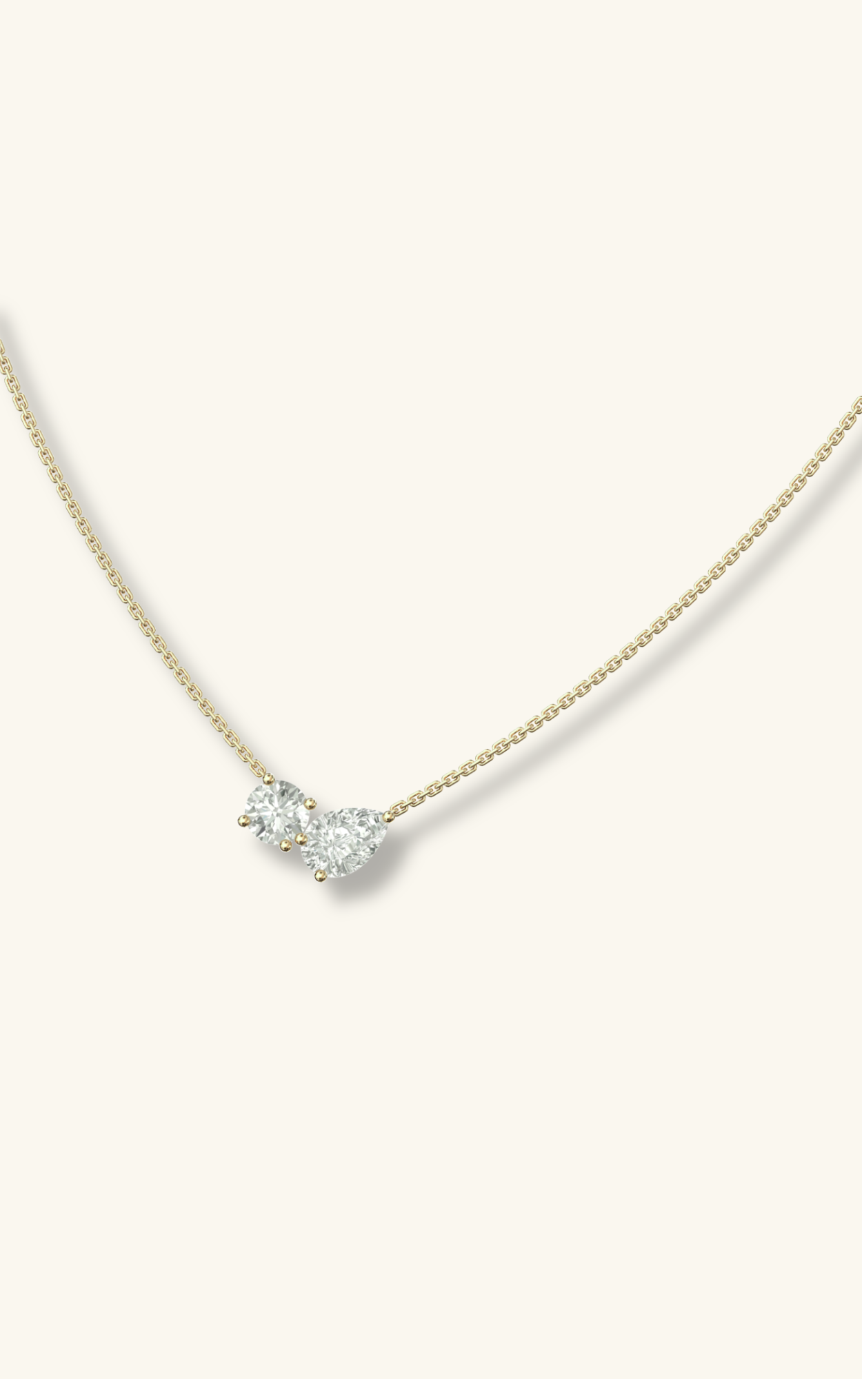 Tiny Diamond Pendant