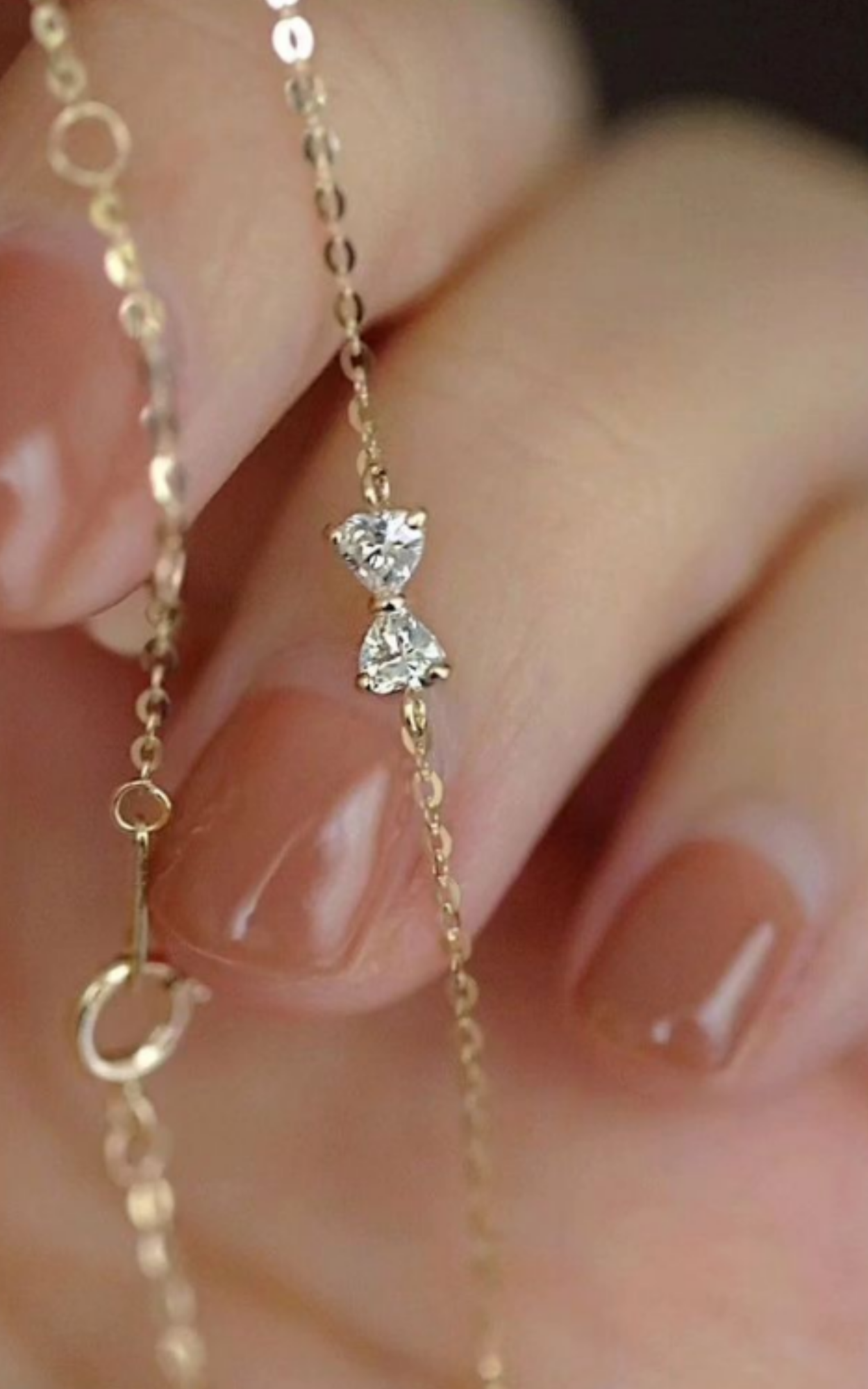 Dainty Bow Bracelet