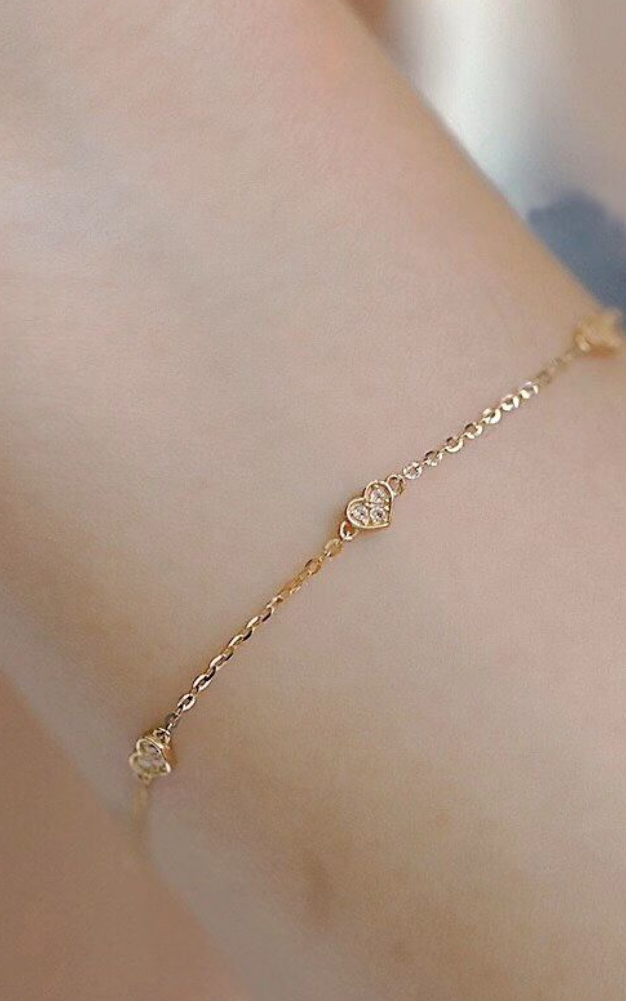 Dainty Heart Bracelet