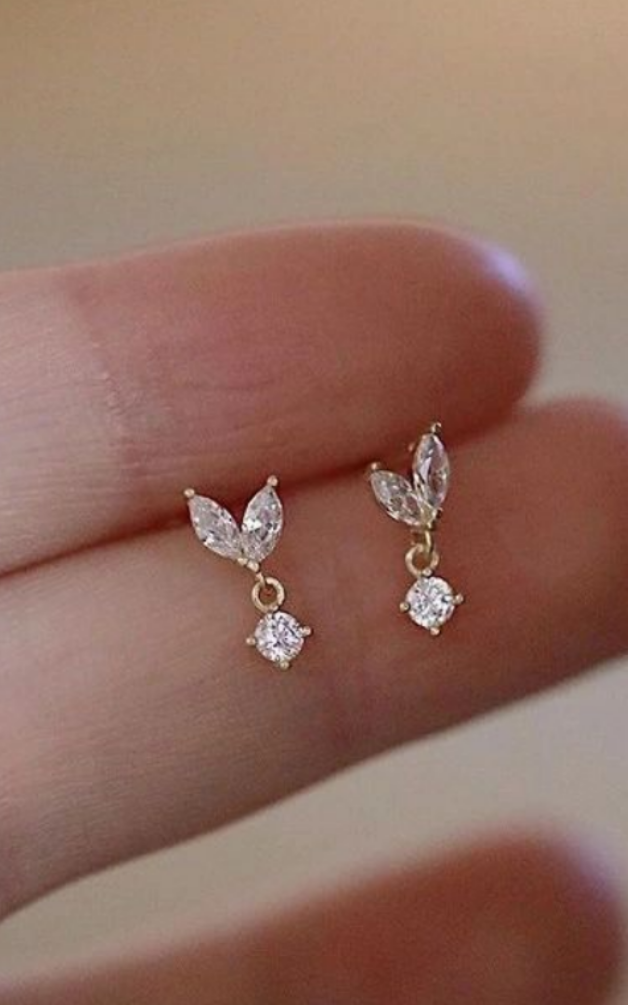 Dainty Marquise Earrings