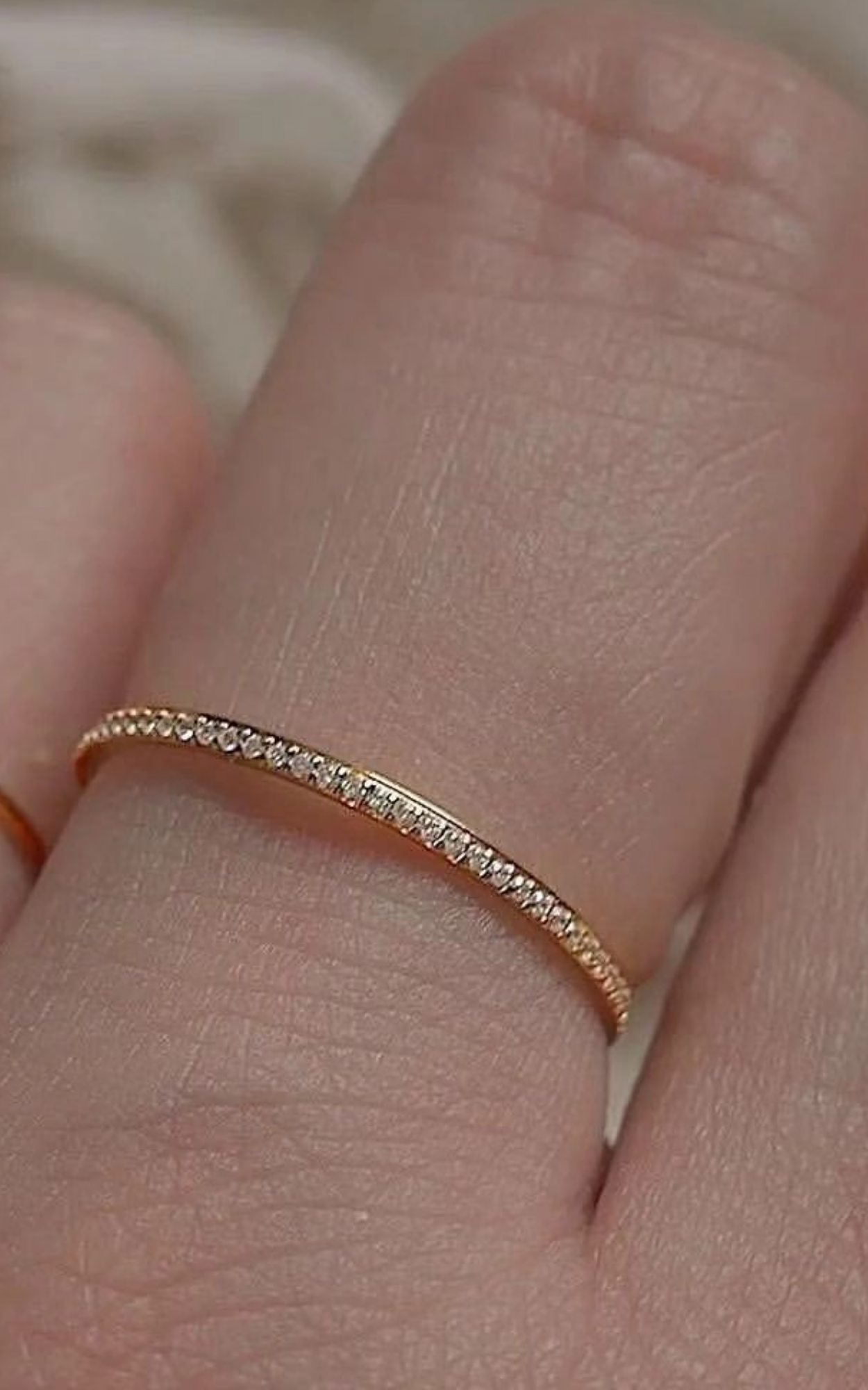 Dainty Eternity Ring